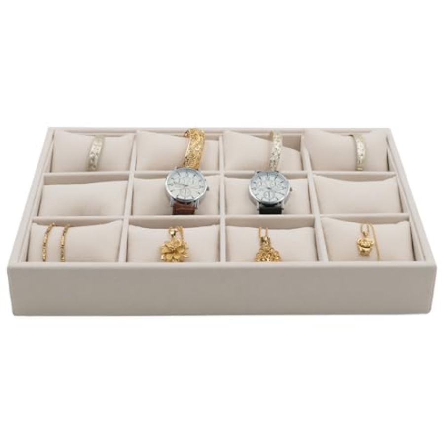 Jewelry Watch Tray, Velvet Wat - Jewelry Bracelet Watches のレビューと価格