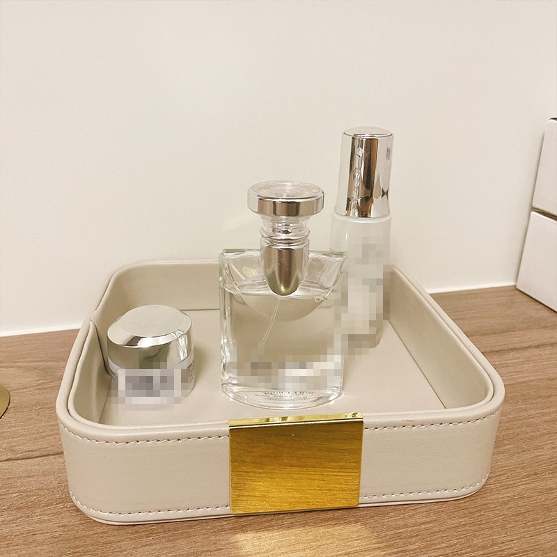 Leather Desk Tray Desktop Stor - Jewelry And Watches Stores のレビューと価格