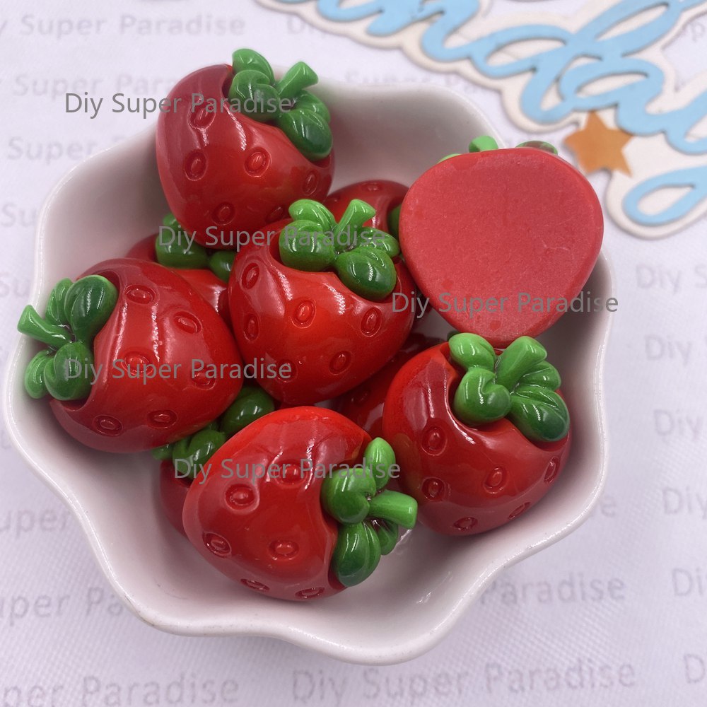 8PCS Resin Kawaii Colorful Red - Paradise Jewelry & Watches Llc Miami Photos のレビューと価格