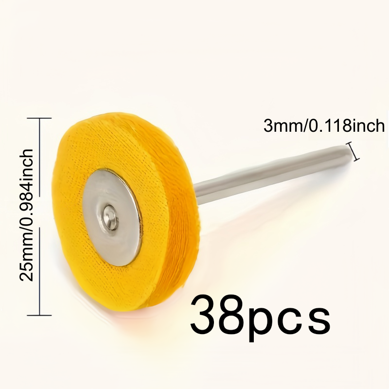 38Pcs 3mm Yellow Polishing Clo - Jewelry Watch のレビューと価格