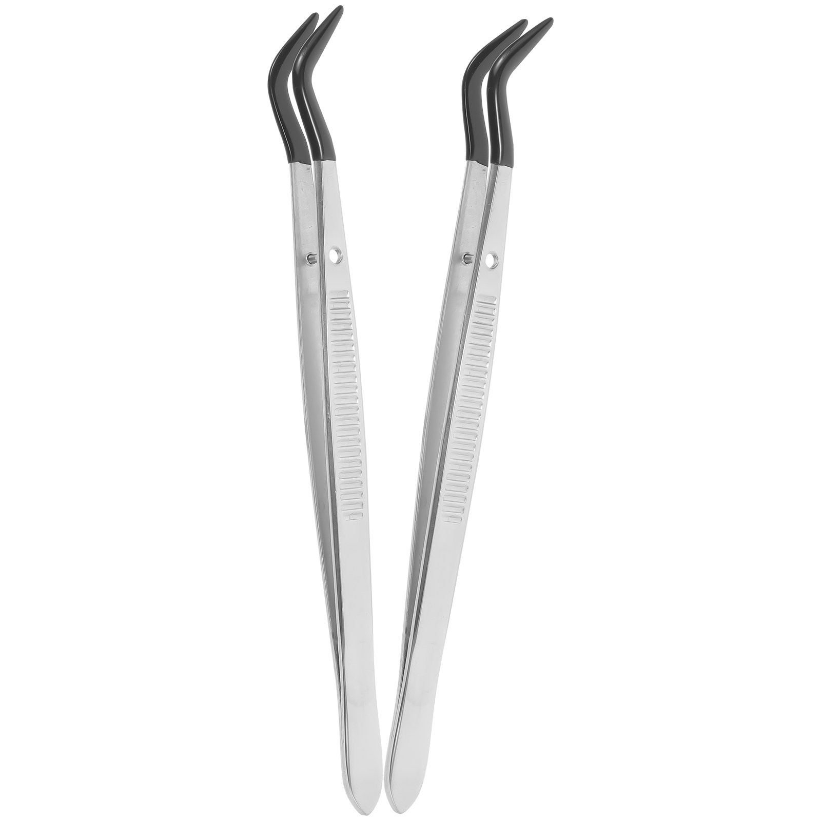 2Pcs Rubber Tipped Bent Tweeze - Collectors Coins Jewelry & Watches Of Smithtown のレビューと価格