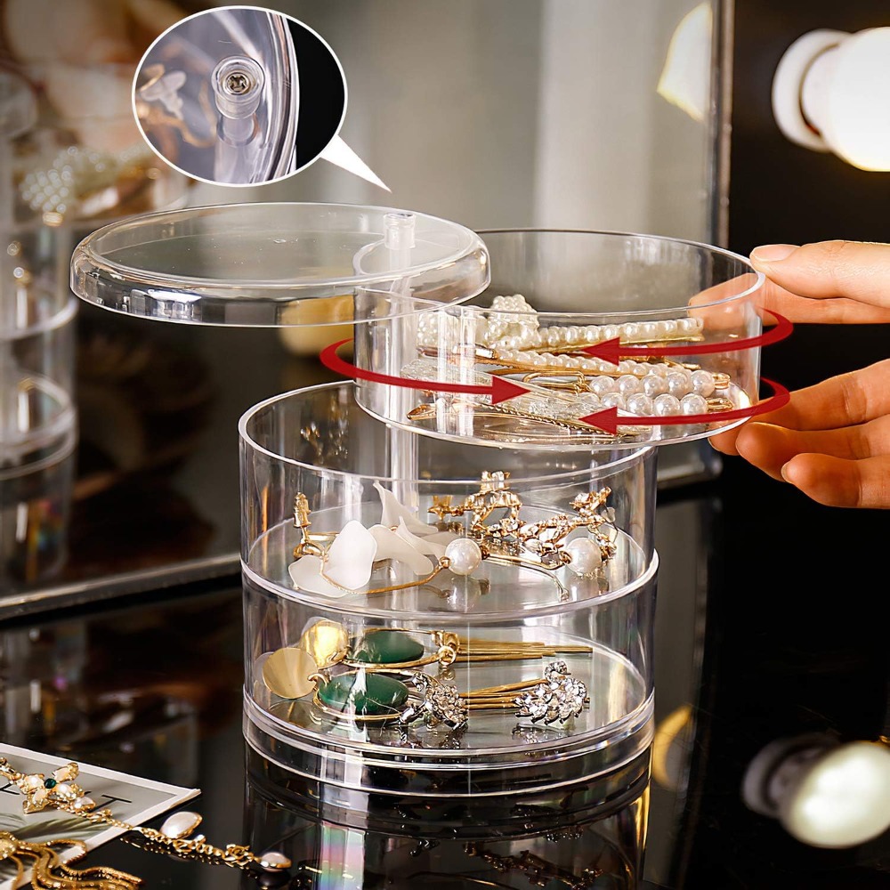 360 Rotating Jewelry Organizer - Jewelry & Watches Sp Z Oo Opinie のレビューと価格