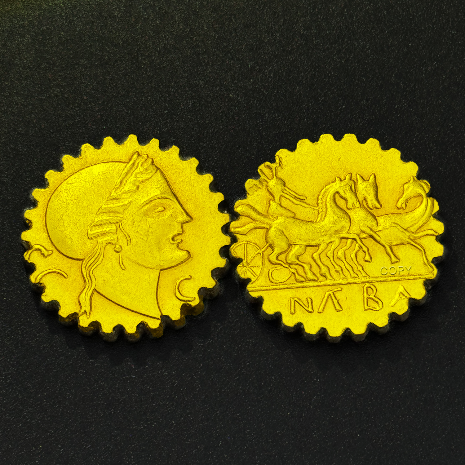 Irregular Shaped Greek Replica - Collectors Coins Jewelry & Watches Of Smithtown のレビューと価格