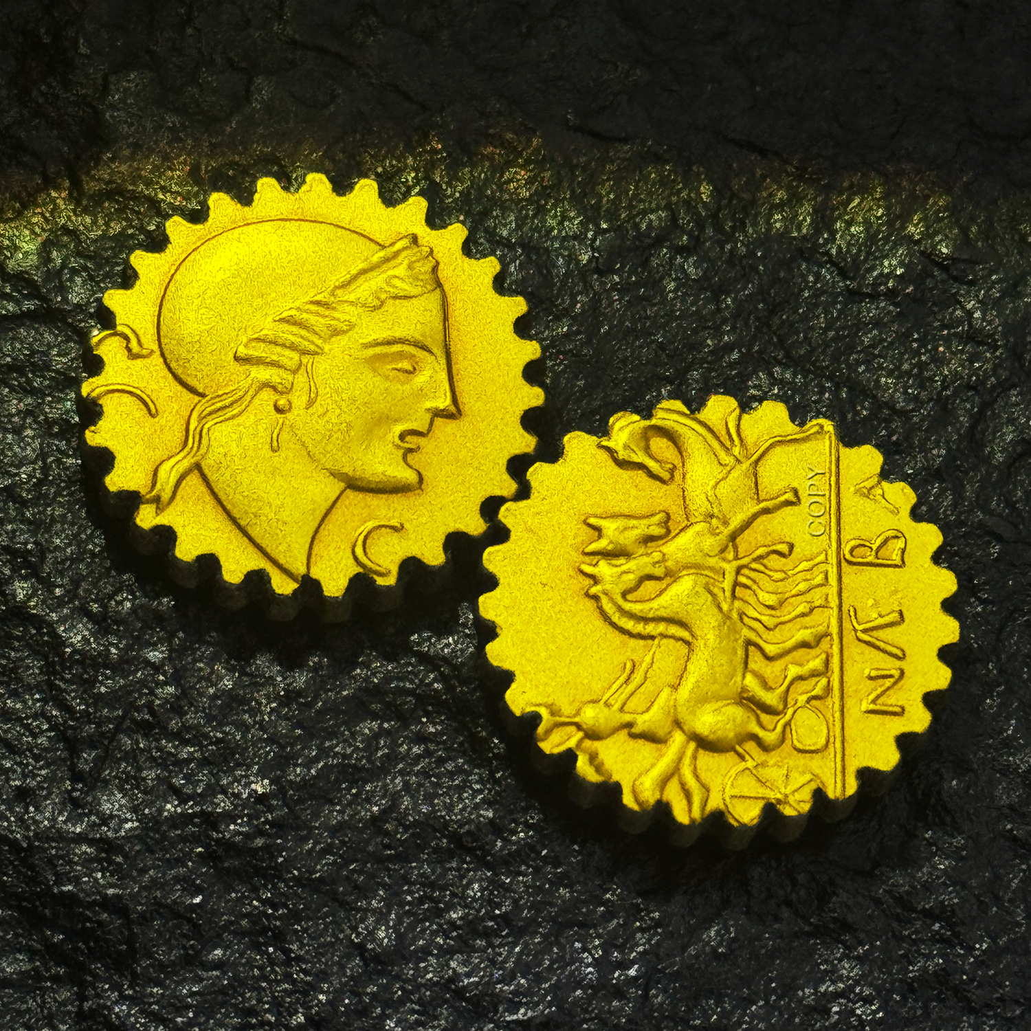 Irregular Shaped Greek Replica - Collectors Coins Jewelry & Watches Of Smithtown のレビューと価格