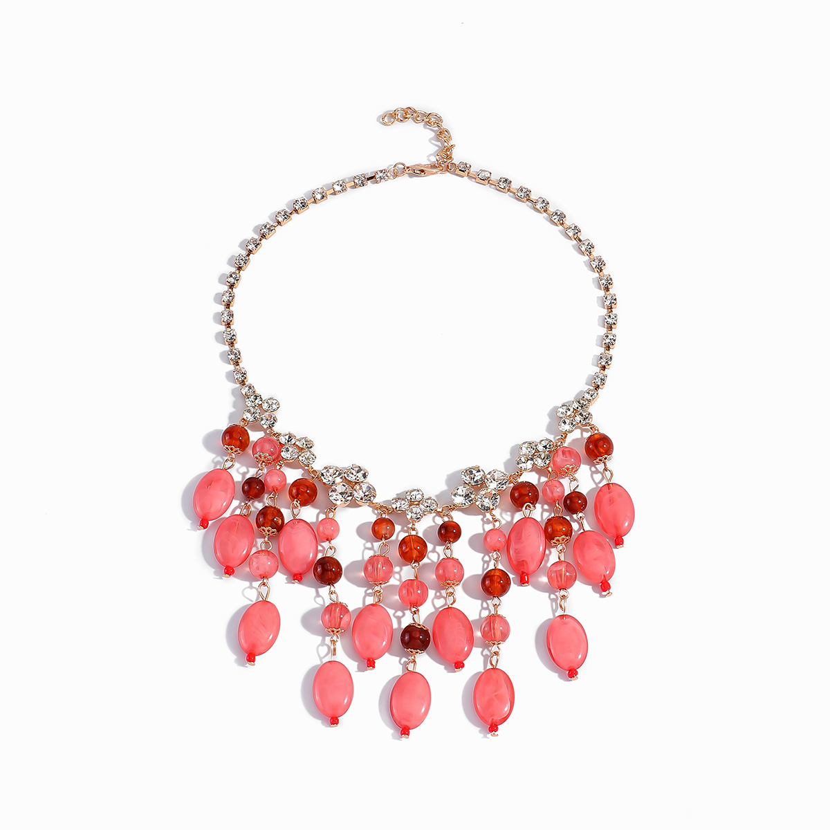 Trendy Pink Red Teardrop Beade - Jewelry & Watches Sp Z Oo Opinie のレビューと価格