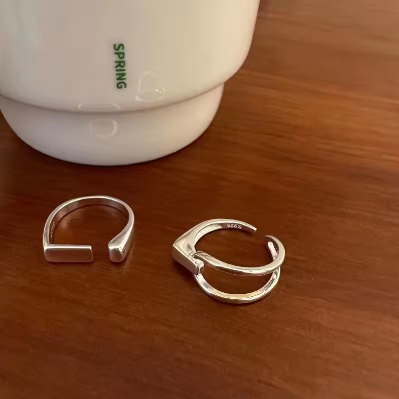 VENTFILLE 925 Sterling Silver  - Couple Ring Set のレビューと価格