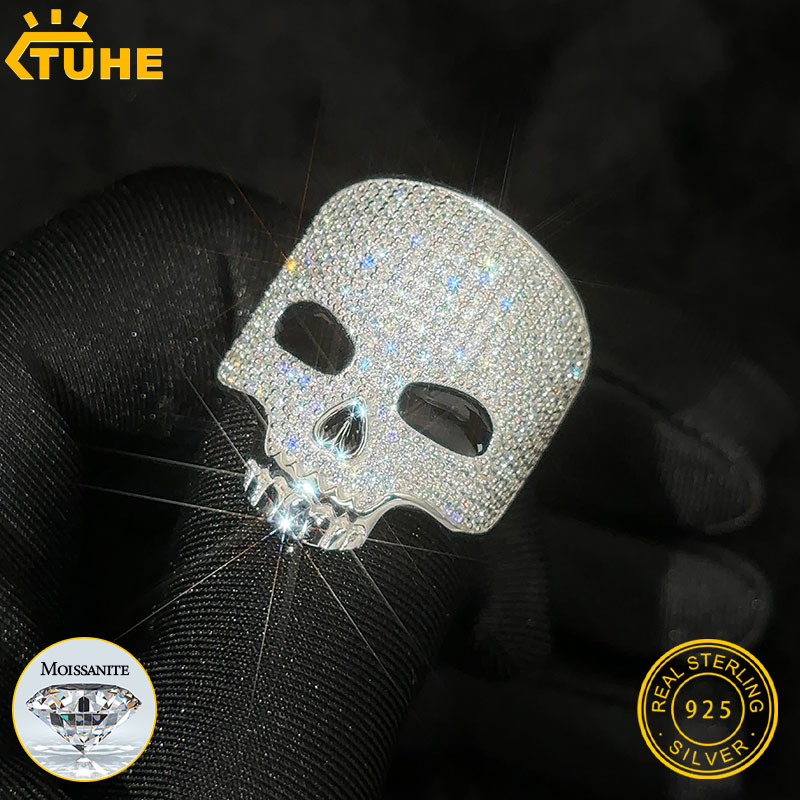 TUHE Unisex 925 Silver Skeleto - Couple Ring Set のレビューと価格