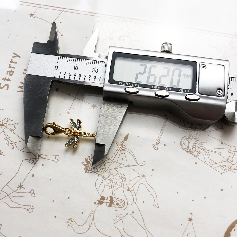 Dragonfly Charm Pendant Autumn - Paradise Jewelry & Watches Llc Miami Photos のレビューと価格