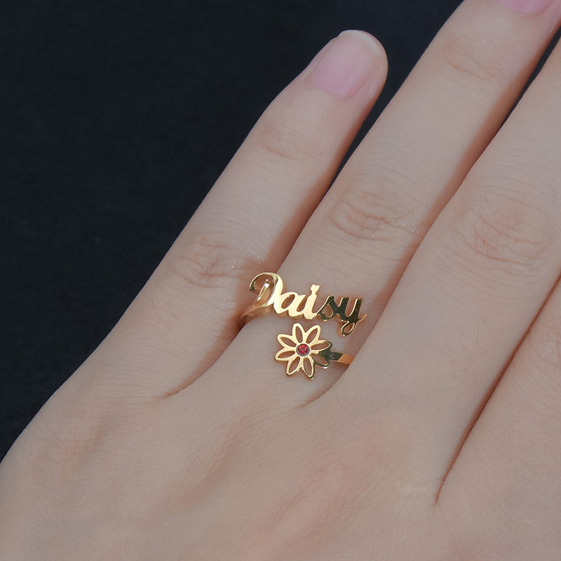 36 Styles Custom Name Ring For - Couple Ring Set のレビューと価格