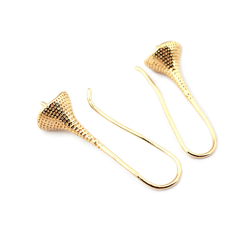 18K Gold Color Brass Can fit H - Charm Bracelet Beads のレビューと価格