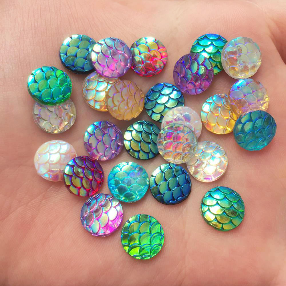 Shiny 100Pcs AB Resin 10mm Rou - Paradise Jewelry & Watches Llc Miami Photos のレビューと価格
