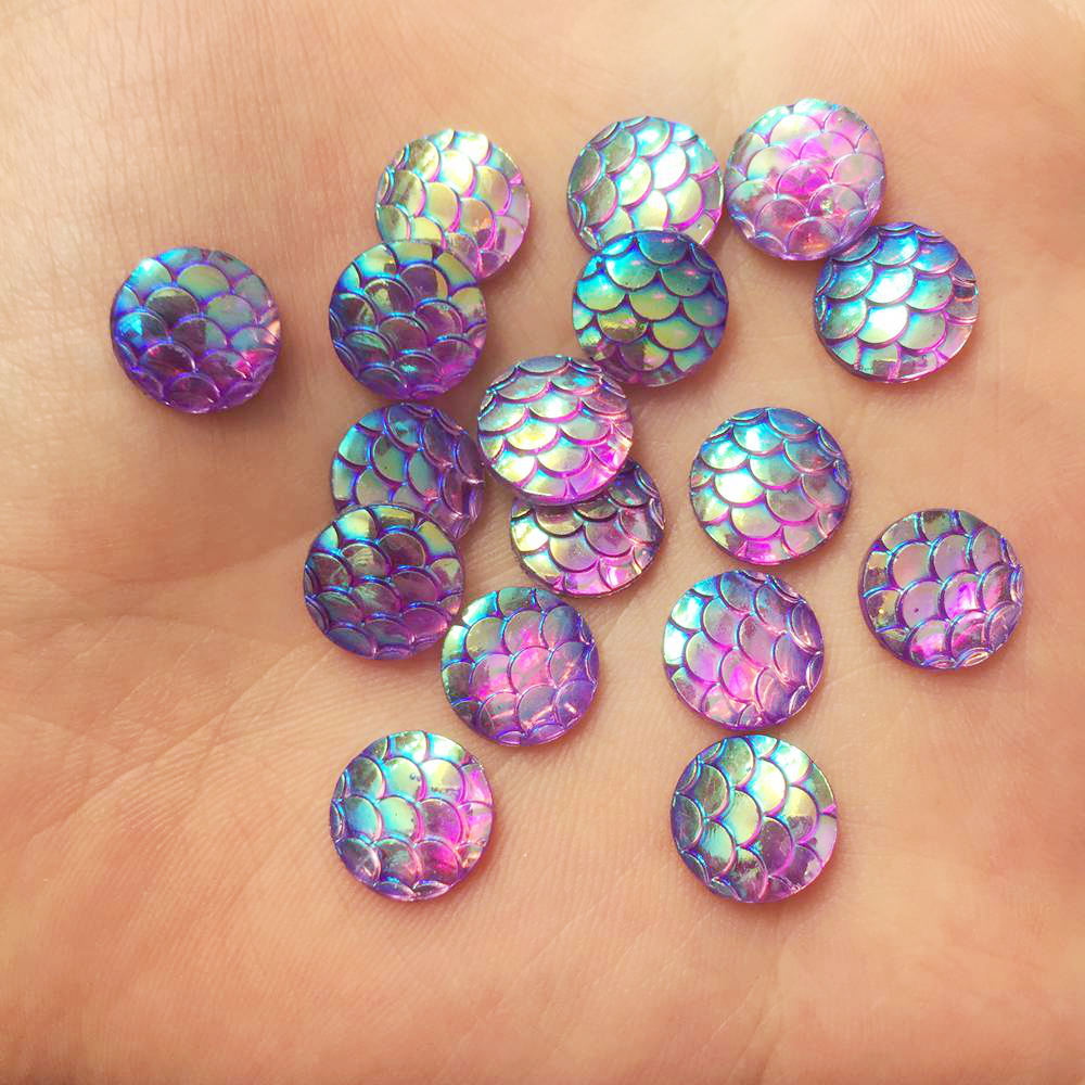 Shiny 100Pcs AB Resin 10mm Rou - Paradise Jewelry & Watches Llc Miami Photos のレビューと価格