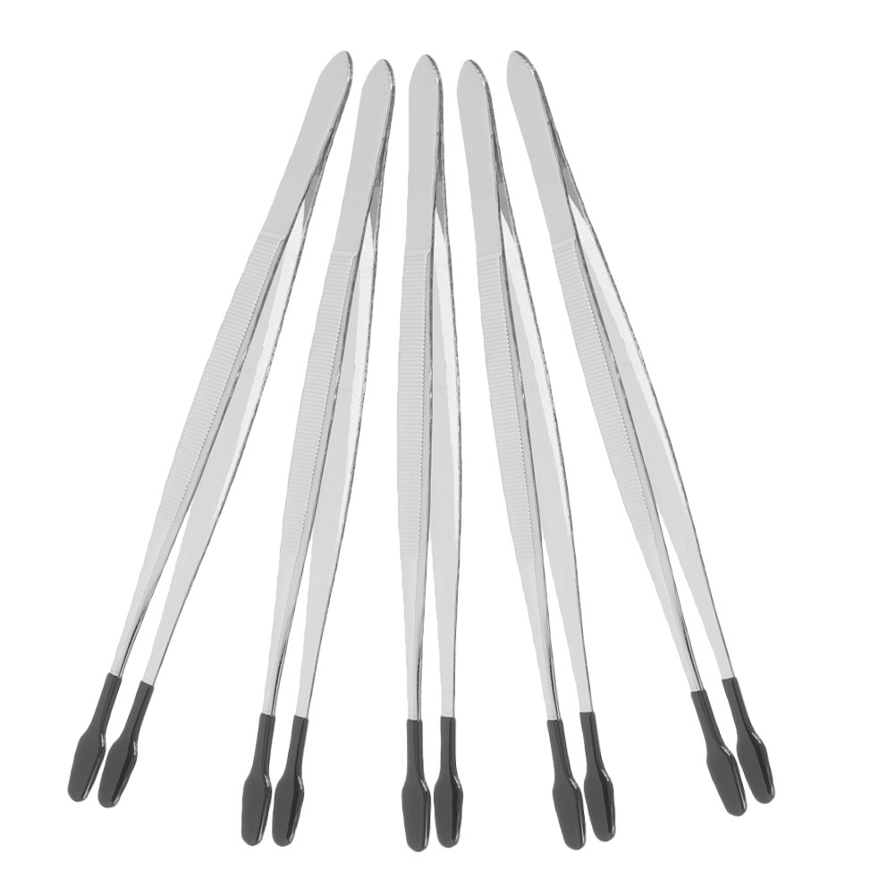 5Pcs Flat Head Tweezers for St - Collectors Coins Jewelry & Watches Of Smithtown のレビューと価格
