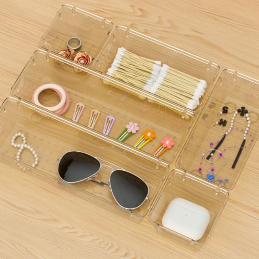 6 Pack Drawer Organizer Set, A - Jewelry & Watches Sp Z Oo Opinie のレビューと価格